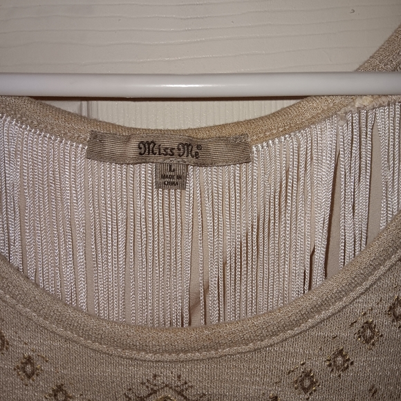 MISS ME Ladies large split back with fringe - Picture 3 of 7